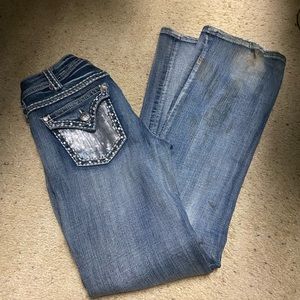 Cowgirl tuff bootcut jeans 25x33